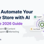 How to automate your Shopify store with AI tools 2026 — order fulfillment, content, customer support, and marketing automation for Pakistani sellers