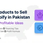 Best products to sell on Shopify in Pakistan 2026 — profitable categories including fashion, perfumes, Islamic products, and home decor